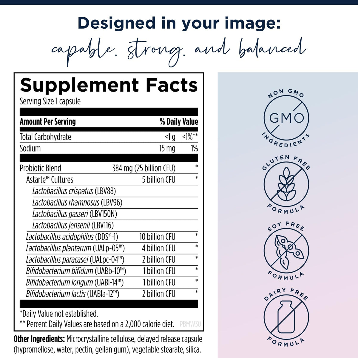 Designs for Health ProbioMed Women - Vaginal Probiotics to Support pH Balance, Vaginal Comfort