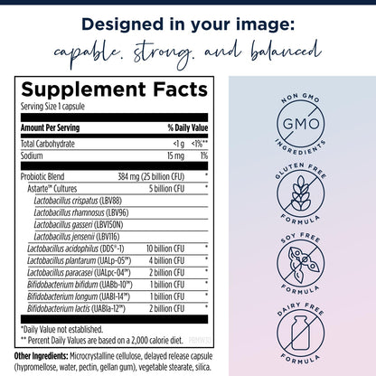 Designs for Health Vaginal Probiotic & UT Support Bundle - ProbioMed Women Probiotic