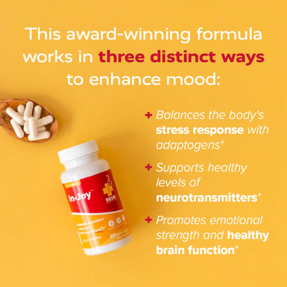 Redd Remedies in Joy, Supports a Positive Mood and Emotional Strength, 60 Vegetarian Capsules