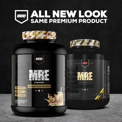 REDCON1 MRE Protein Powder, Vanilla Milkshake - Meal Replacement Protein Blend Made