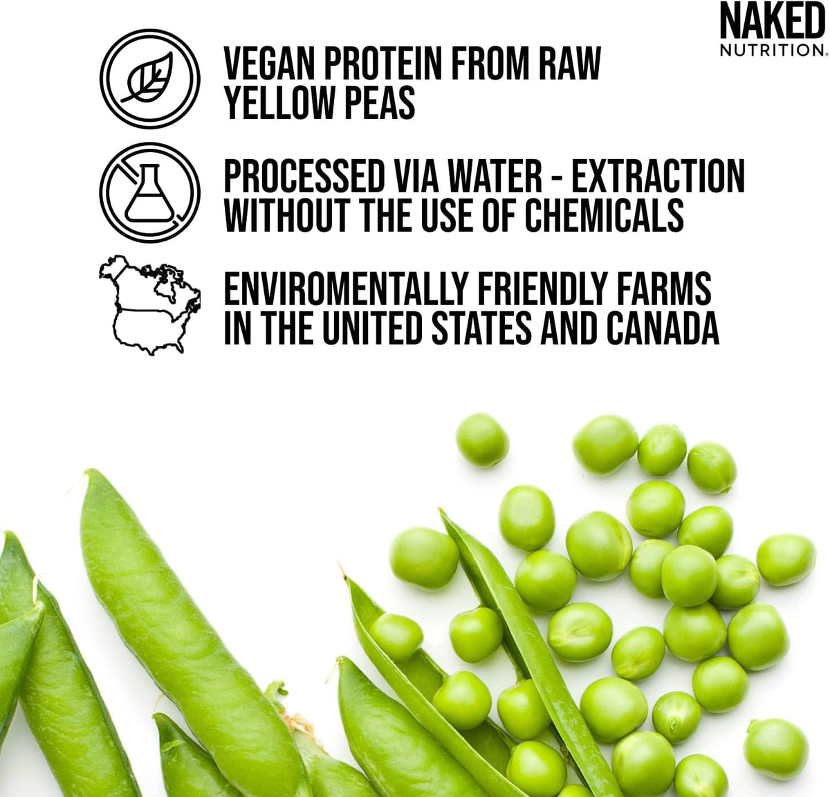 Naked Shake - Blueberry Muffin Protein Powder - Flavored Plant Based Protein