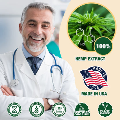 (2 Pack) Hemp Oil Organic Premium - 2,800,000 Maximum Strength - 100% Natural Hemp