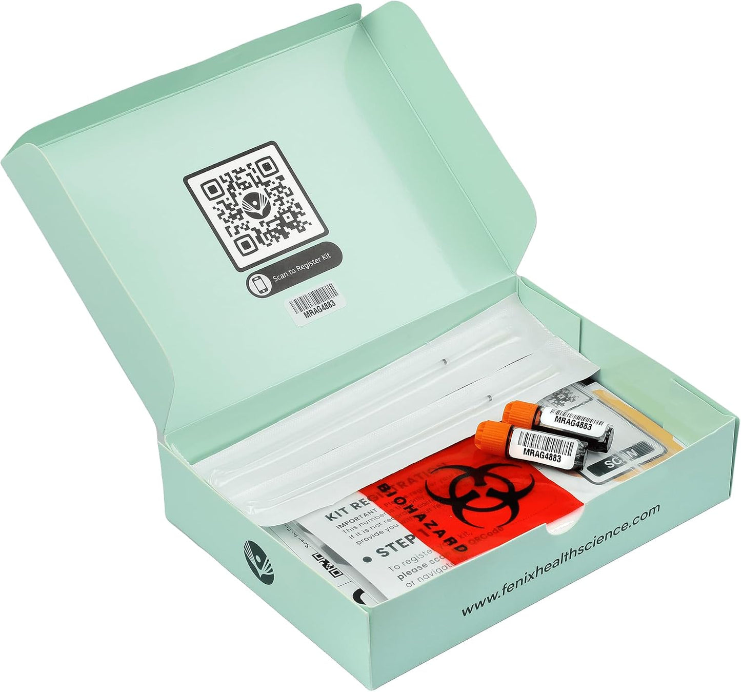 MTHFR Gene Test Kit: At-Home DNA Folate, Methylation, COMT Analysis & Genetic Health Insights – Easy Cheek Swab