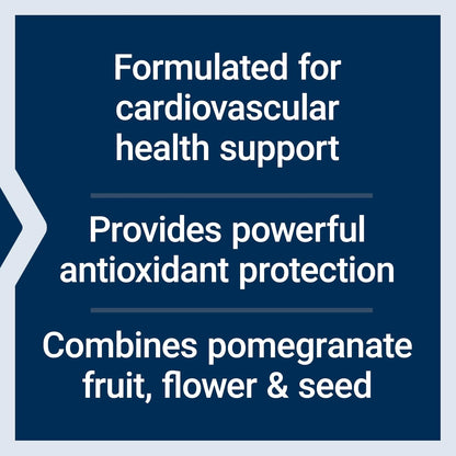 Life Extension Pomegranate Complete, Fruit Extract, Flower, Seed Oil Extract, Cardiovascular Health, antioxidant Support, superfood Supplement, Gluten Free, Non-GMO, 30 softgels | Fruit, Flower & Seed Oil Extract Superfood Supplement for Cardiovascular He