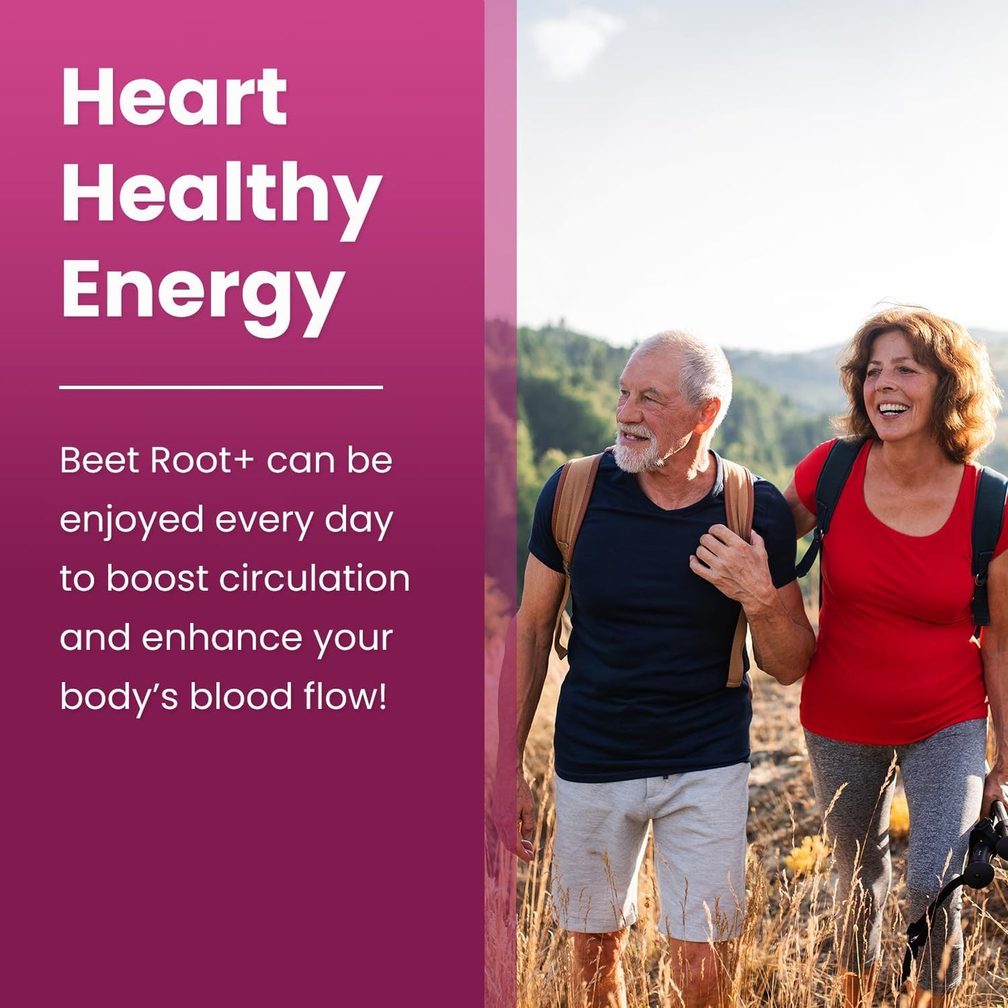NutraChamps Beet Root Powder Circulation Supplement, Superfood Powder Nitric Oxide with Beetroot Juice, Super Reds & Grape Seed Extract, No Sugar Beet Supplement - 8.74 Oz
