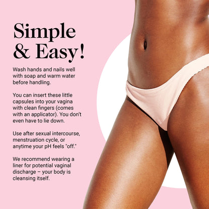 Kushae Boric Acid Suppositories with Applicator, All-Natural Boric Acid Suppositories for Women