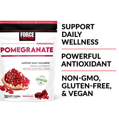 Force Factor Total Beets Blood Pressure Support Supplements with Beet Powder & Pomegra