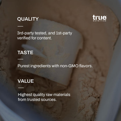 True Nutrition Whey Protein Concentrate, French Vanilla, 2lb