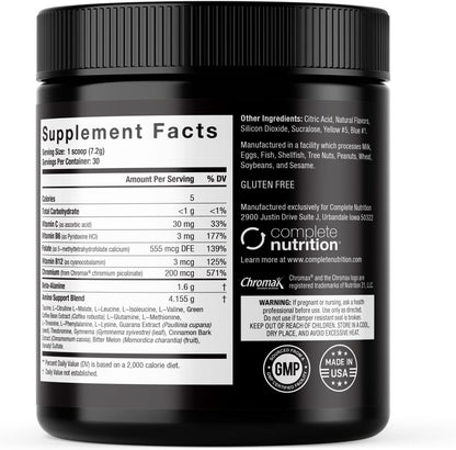 Elite GolElite Gold Amino Uptake, Green Apple, Amino Acid Supplement, Increase Energy, Support Muscle Recovery, Beta Alanine, L Citrulline, (30 Servings)