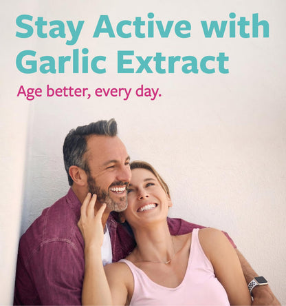 PURE CO USDA Organic Garlic Supplement - High Potency 25:1 Garlic Extract with 12,500mg Herbal Equivalent Strength for Immune & Heart Support - Odorless Vegan & Non-GMO (4 Month Supply)