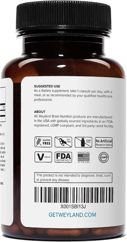Lithium Orotate - 2.5mg of Elemental Lithium, 60 Vegetarian Capsules (Pack of 2)