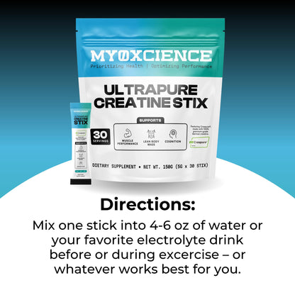 MYOXCIENCE Creapure® Creatine Monohydrate | Supports Strength & Muscle Mass, Cognition and Lean Body Mass | Unflavored (60 Serving Jar)