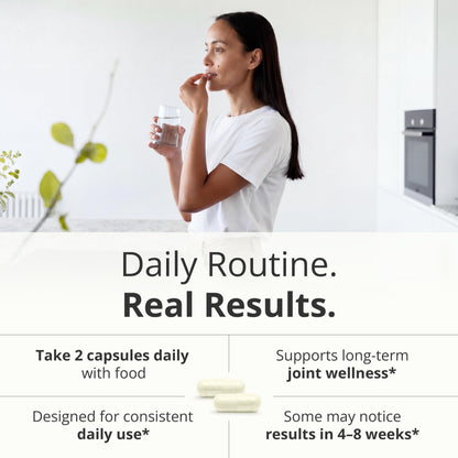Glucosamine Sulfate 1000mg with Hyaluronic Acid – Joint Supplement 60 Caps