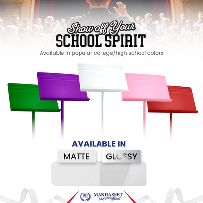 Manhasset Music Stand for Sheet Music - 48 Symphony Model - Long Lasting, Durable Manhasset Stand - Adjustable Height - 26" to 48" - Made in the USA