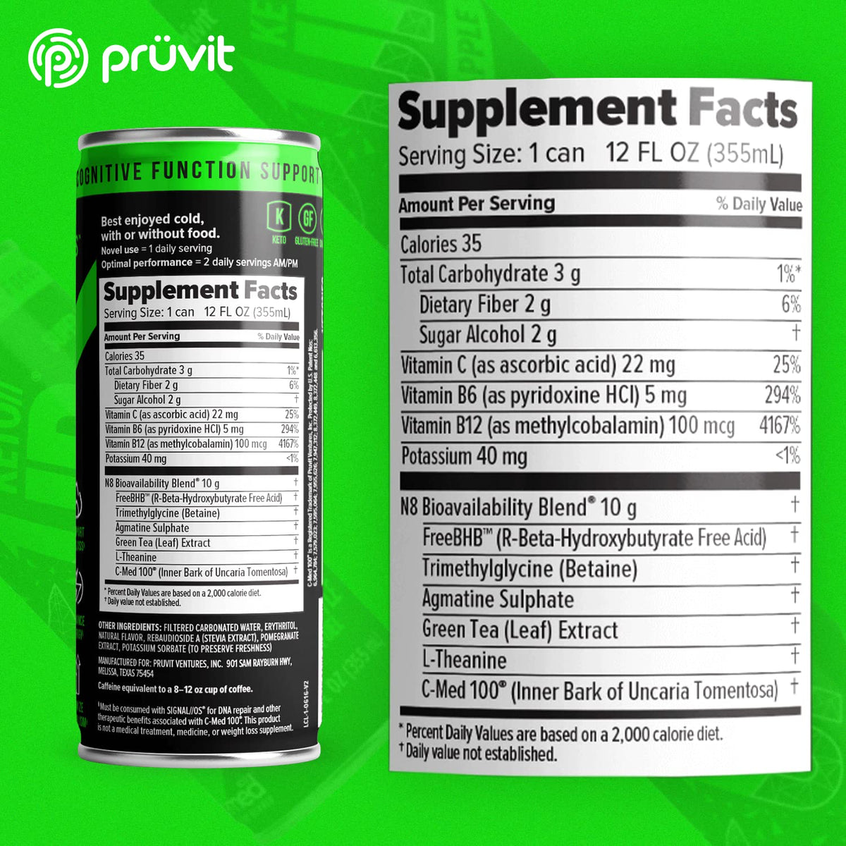 The Big Apple Keto//Up® Drink – Ready-to-Drink Ketones for Focus for Men and Women