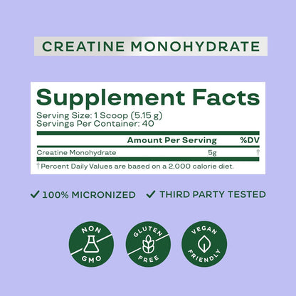 Bloom Creatine Monohydrate Bundle, Unflavored + Raspberry Lemon