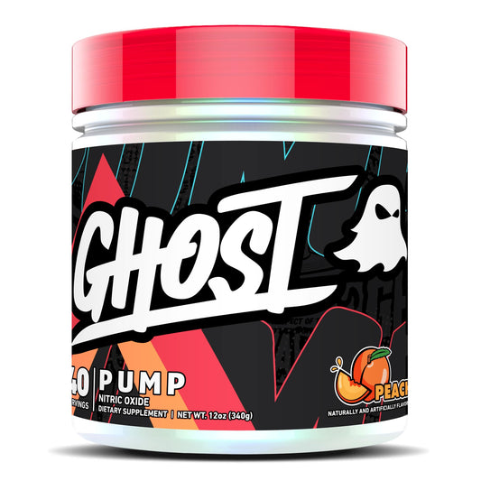 GHOST Pump Nitric Oxide Powder, Warheads Sour Watermelon - 40 Servings - Sugar & Stim-Free Pre-Workout Supplements- L-Citrulline, Arginine Nitrate & L-Glutathione - Soy & Gluten-Free, Vegan