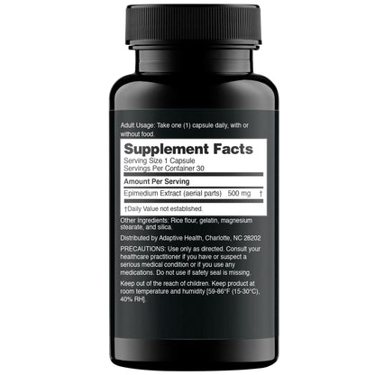 Nugenix Nitric Oxide Booster Horny Goat Weed Supplements Bundle