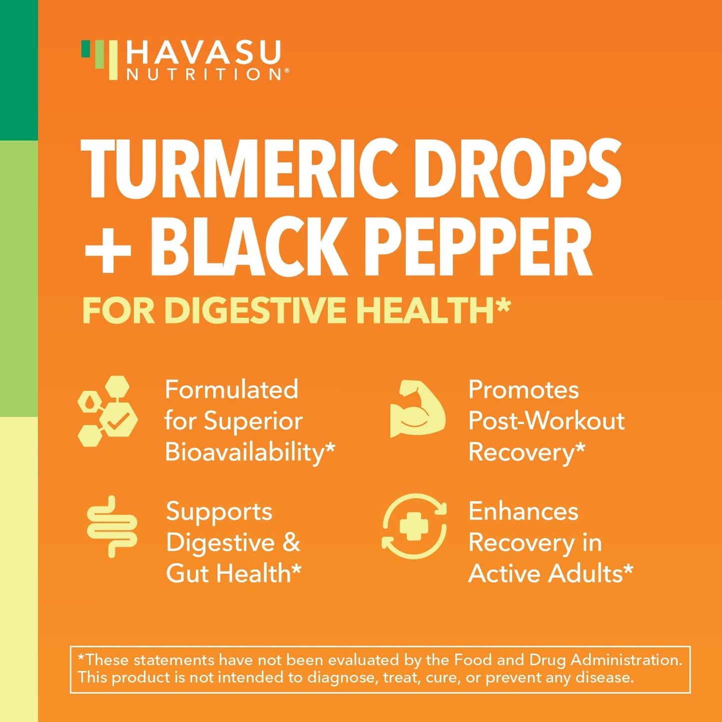 Organic Turmeric Supplement Liquid Drops, Unflavored,1 Fl Oz, 30 Servings | Liquid Turmeric with Black Pepper, USDA Certified, Vegan, Non-GMO 1000mg Curcumin for Movement and Immune Support