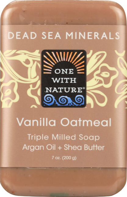 One With Nature Dead Sea Mineral Soap, Lemon Sage, 7-Ounces (Pack of 6)