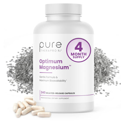 Magnesium Lysinate Glycinate & Magnesium Malate, Made in USA | 4 Month Supply | Chelated for Maximum Absorption, Supports Bone Health & Energy, Non-GMO, 240 Count