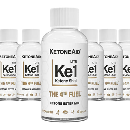 KetoneAid KE1 Ketone Ester Drink Shot | Ready to Drink with 60% D-BHB Ketone Ester