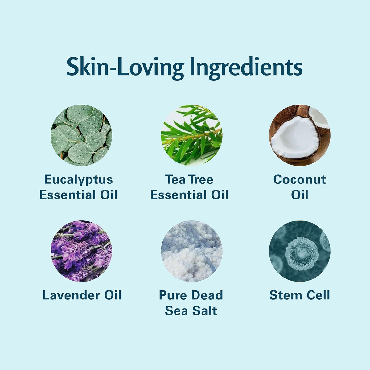 Soothing Tea Tree Oil Foot Soak with Stem Cell and Epsom Salt, 16 oz by M3