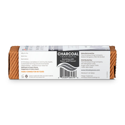 Himalaya Botanique Whitening Antiplaque Charcoal Toothpaste, 4 oz, 2 Pack