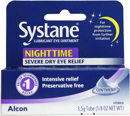 Systane Nighttime Eye Ointment for Dry Eyes (2 Pack)