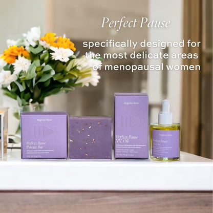 Hygiene Hero Perfect Pause Private Bar - Soap for Menopausal Women | All Natural, Handcrafted,