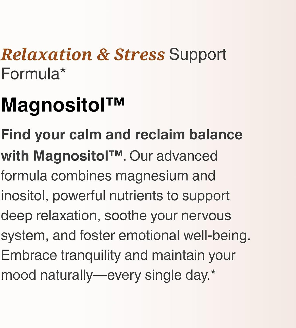 Utzy Naturals Magnositol | Magnesium Glycinate & Inositol | 30 Servings