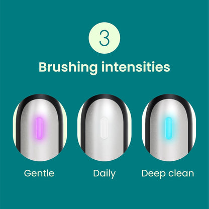 Quip Rev Oscillating Electric Toothbrush, Mirror Mount, Travel, Blue Stone
