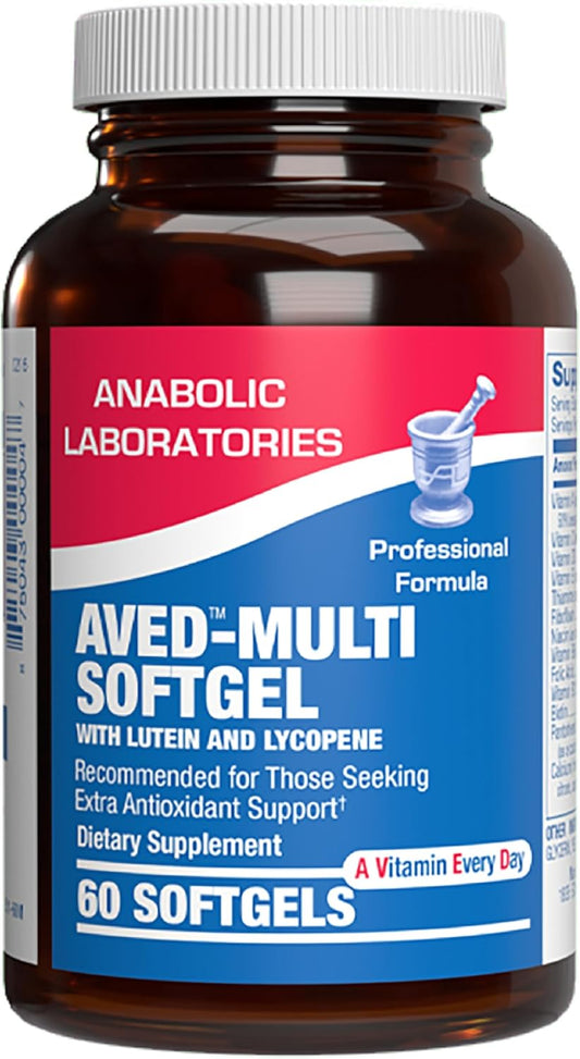 30-in-1 Adult Multivitamin with Iron - Antioxidant Rich Over 50 Multivitamin for Women and Men with Vitamins A C D E B Complex Zinc Magnesium Myo Inositol Lutein Lycopene & More - 1 Month Supply