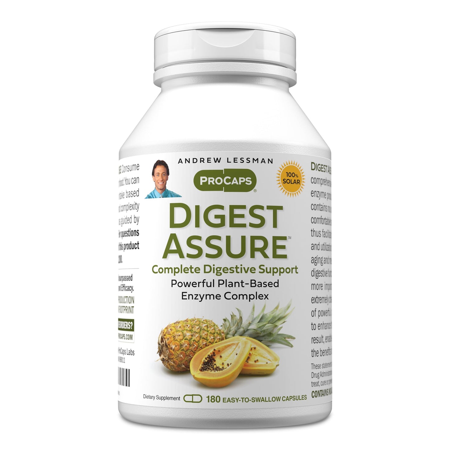 Andrew Lessman ProCaps Digest Assure Vegetarian Digestive Enzymes 60 Capsules
