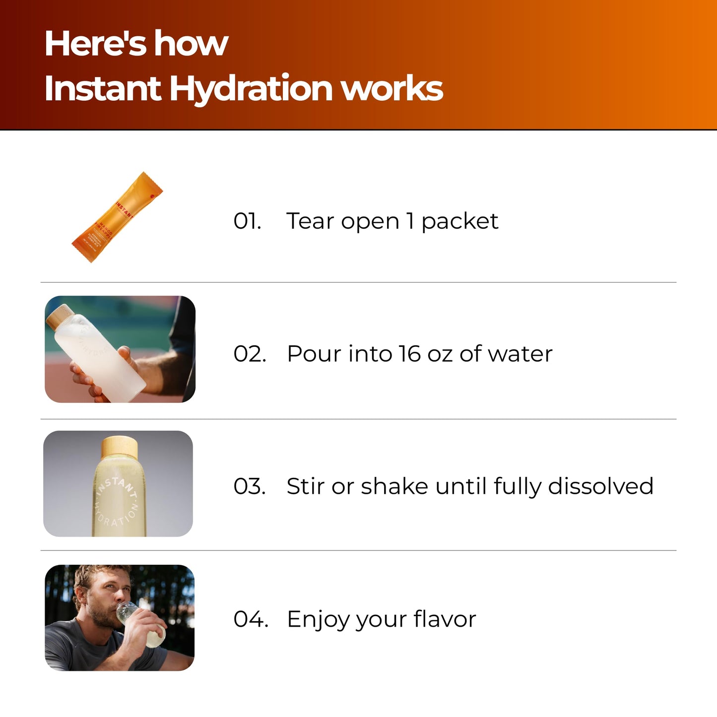 Instant Hydration Electrolytes Powder Packets - Watermelon Electrolyte Drink Mix - Zero Sugar - Keto, Vegan, Gluten-Free, Non-GMO - Boost Recovery, Brain Health, Muscle & Tissue Support- 30 Sticks
