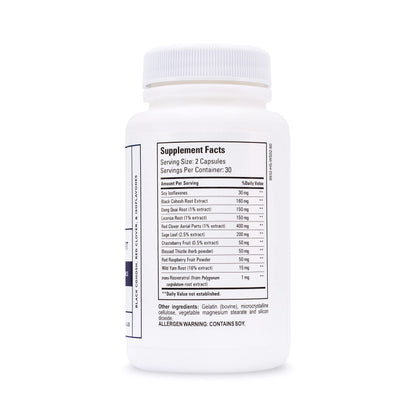 Elon Menopause Supplement for Women Menopause Relief Supplement for Hot Flashes