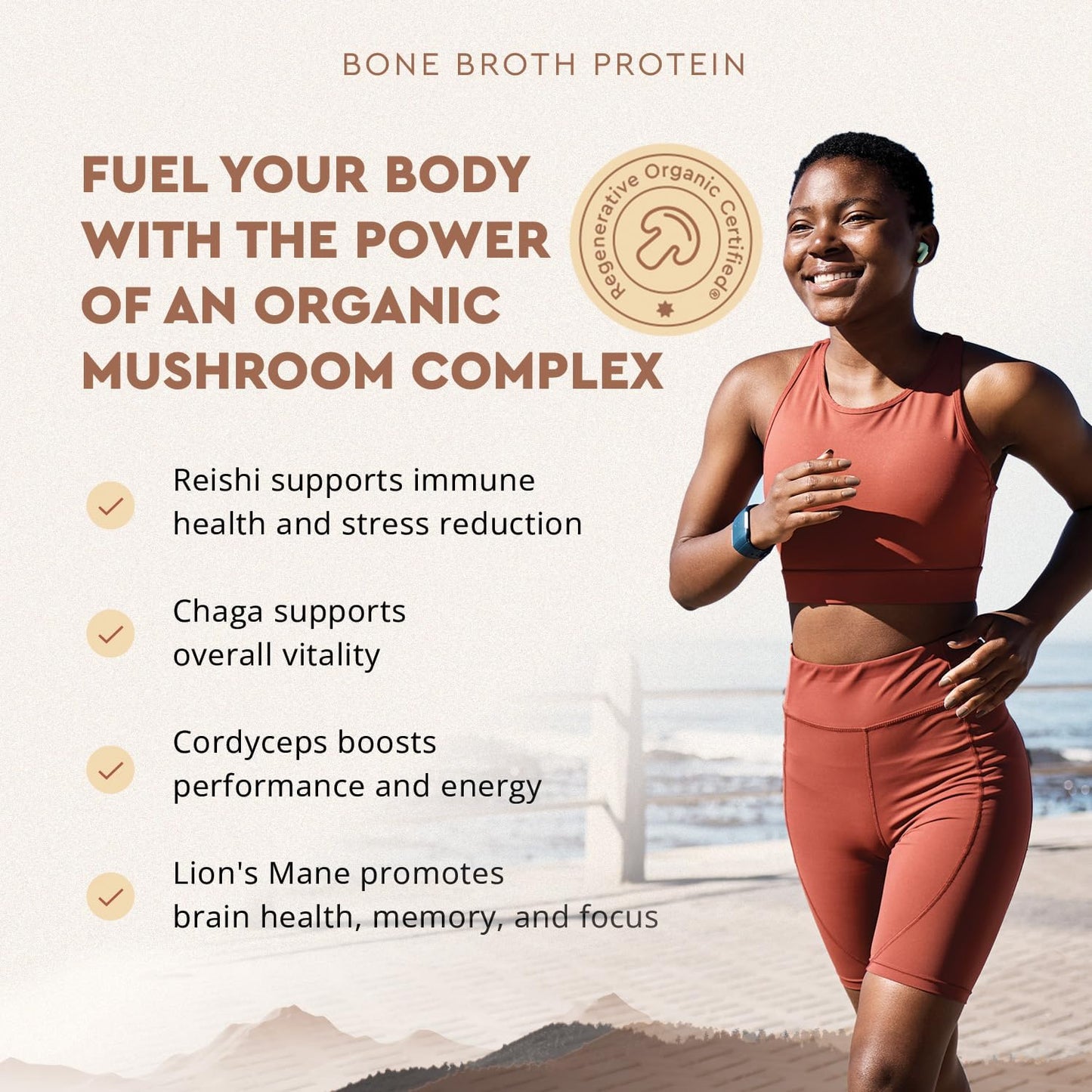 Ancestral Supplements MOFO & Vanilla Protein Bundle for Men – Supports Strength, Energy, Hormone Health & Recovery – Grass Fed Beef Organ Blend with 20g Protein, Gut Health Support & Organic Mushrooms
