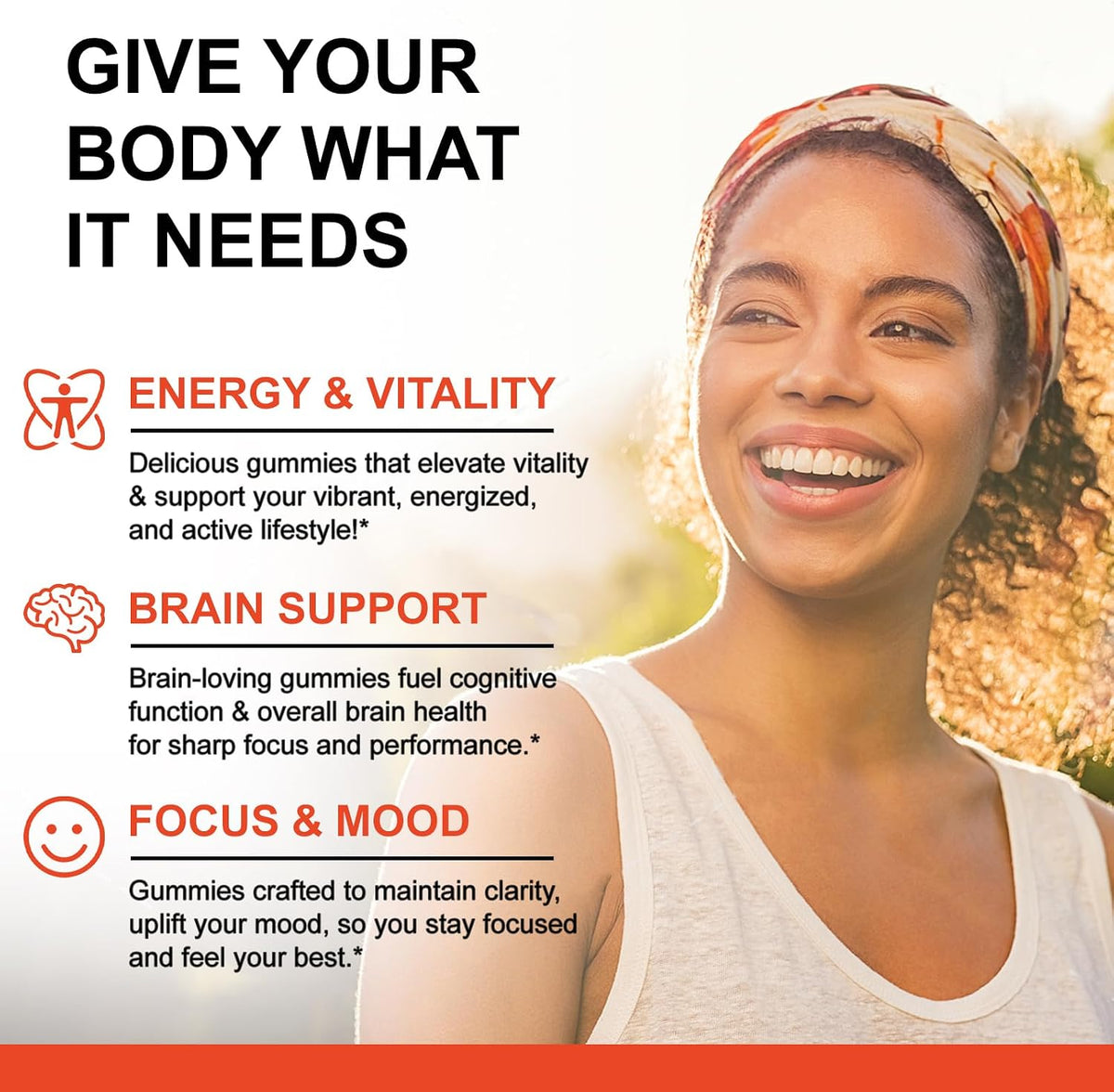 Vitamin B Complex Gummies for Women & Men - All B Complex & B12 - 60 Gummy | Vitamin B12, B1, B2, B3, B5, B6, B7 & B9 with Vitamin C & Choline - Energy & Immune Support* - Vegan, Peach Flavor