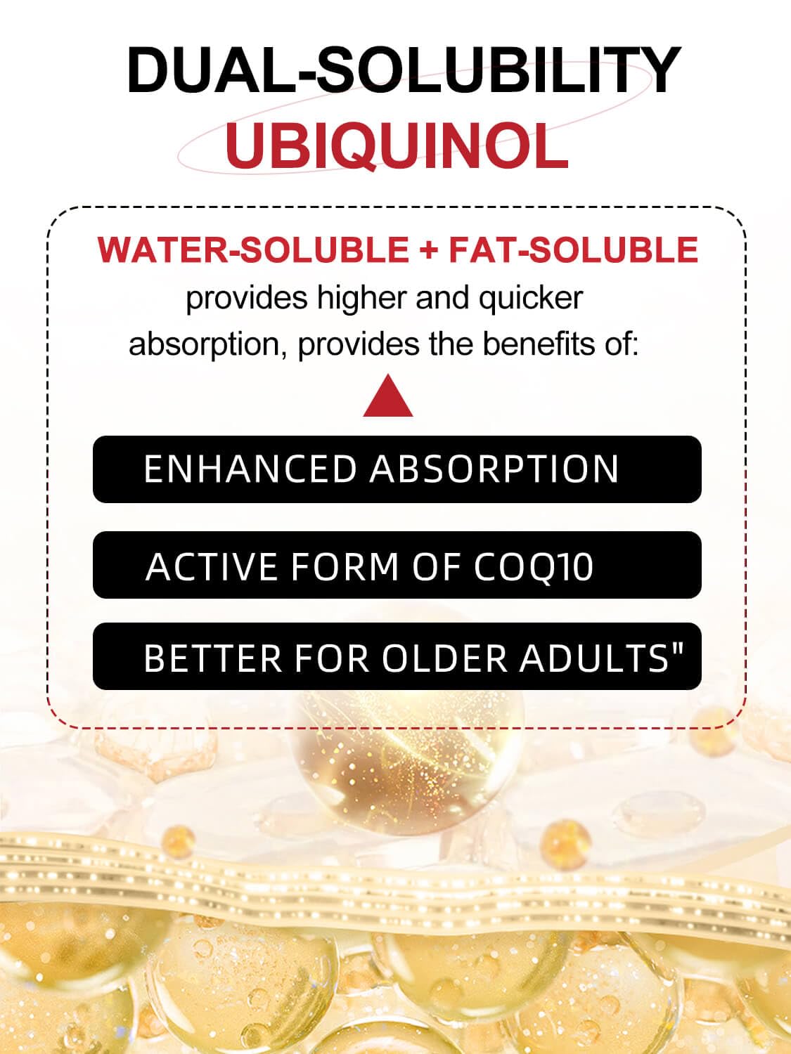 DRFOSTER Coq10 400mg Softgels Ubiquinol with PQQ & Vitamin E, Olive Oil, Heart, Brain & Energy Support - 120 Days Supply