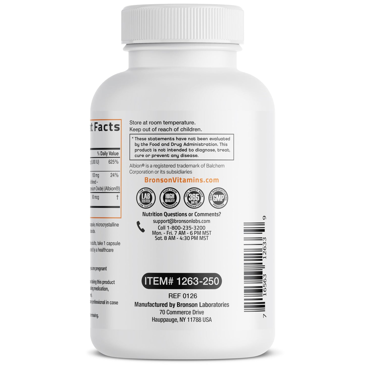 Bronson Vitamin K2+D3 Magnesium Glycinate Supplement, 60 Capsules | 3-in-1 Bone & Heart Health Support Formula, Non-GMO, Gluten Free, Soy Free