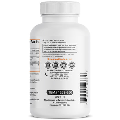 Bronson Vitamin K2+D3 Magnesium Glycinate Supplement, 60 Capsules | 3-in-1 Bone & Heart Health Support Formula, Non-GMO, Gluten Free, Soy Free