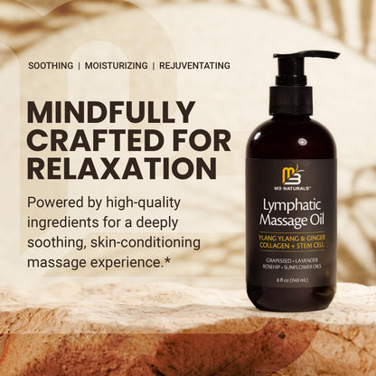 Anti Cellulite Massage Oil for Massage Therapy with Collagen (8 Fl Oz)