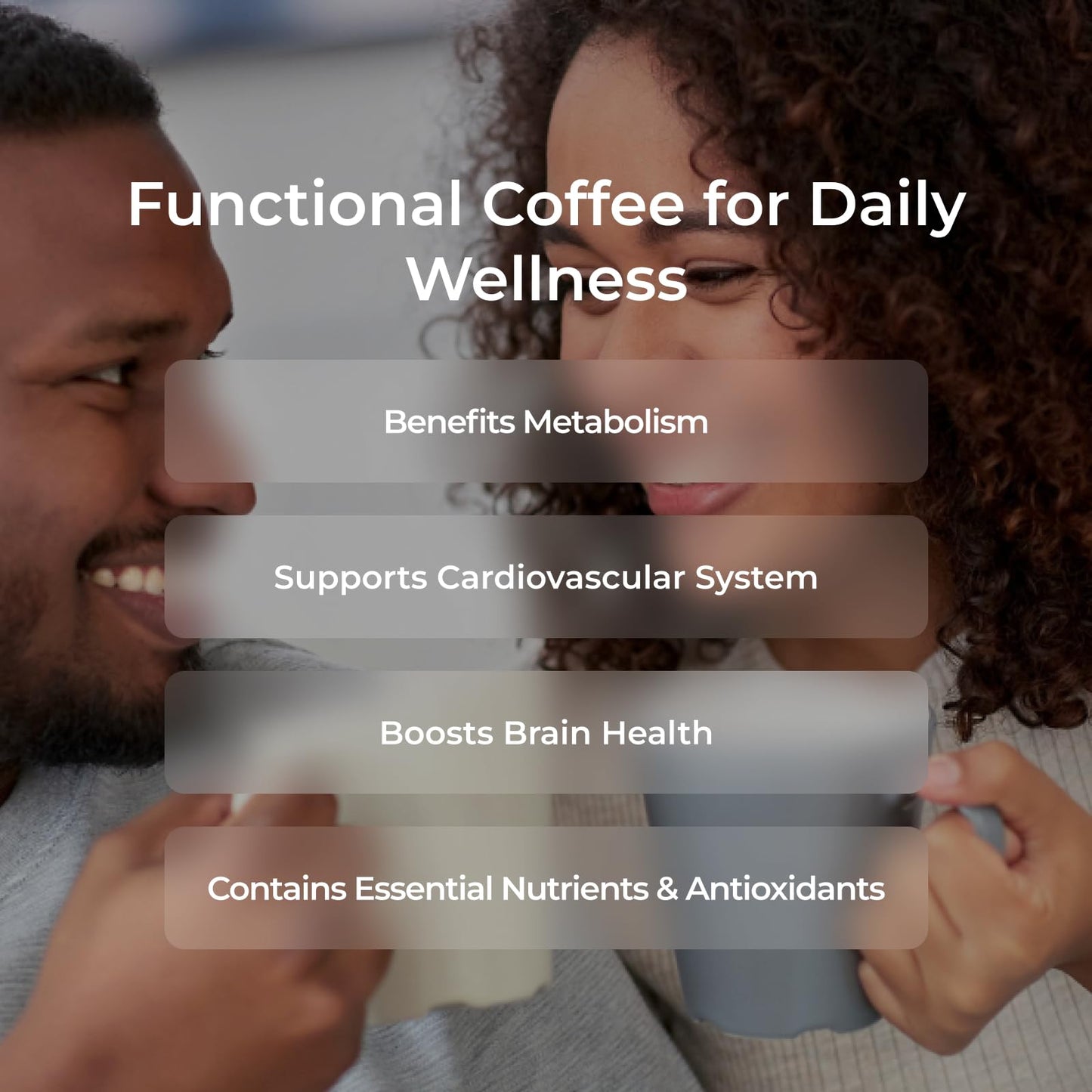 Livingood Daily Coffee with Moringa, Ground Medium Roast Coffee with Plant Based Ingredients for Morning Energy, Made with Moringa Powder, Organic, Non GMO, Vegan, Gluten Free, 20 Servings, 12 oz Bag