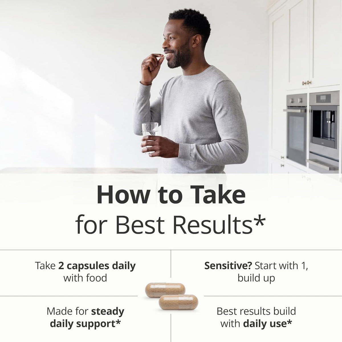 Multivitamin for Men – Methylated Multivitamin – Daily Wellness – 60 Caps