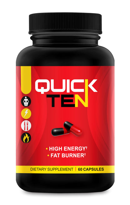 Nutriment Quick Ten - Best Weight Loss Pills - Natural Metabolism Booster
