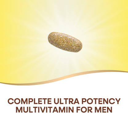 Nature's Way Alive! Men's Daily Ultra Multivitamin, High Potency Formula, Promotes Healthy