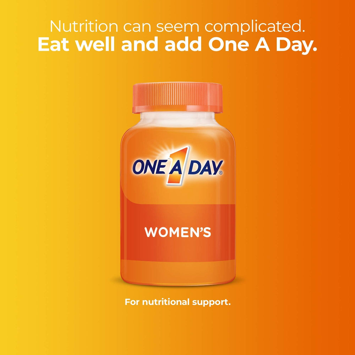 One A Day Women’s Multivitamin Gummies, Supplement with Vitamin A, C, D, E and Zinc