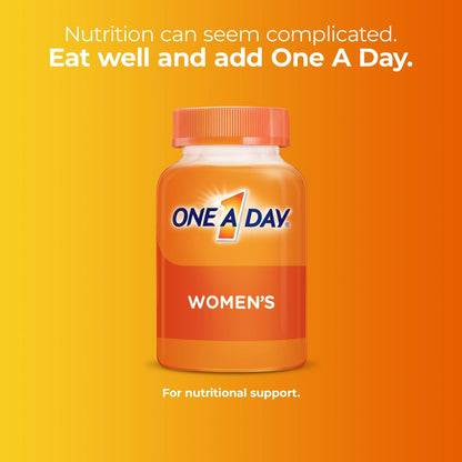 One A Day Women’s Multivitamin Gummies, Supplement with Vitamin A, C, D, E and Zinc