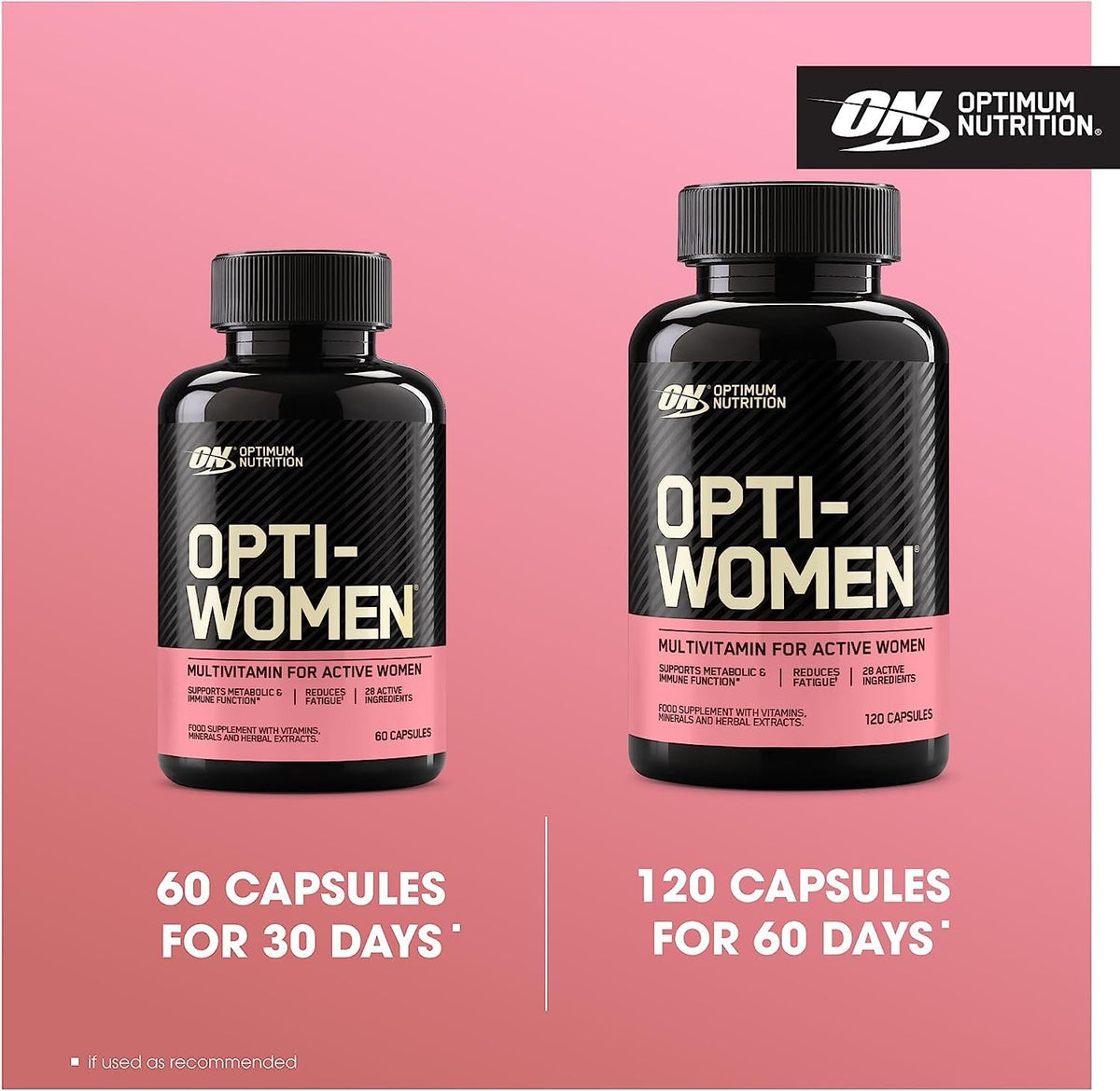 Optimum Nutrition Opti-Women, Vitamin C, Zinc and Vitamin D for Immune Support