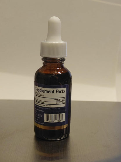1 Body Liquid Iodine Drops, Potassium Iodide Supplement, 450 Servings